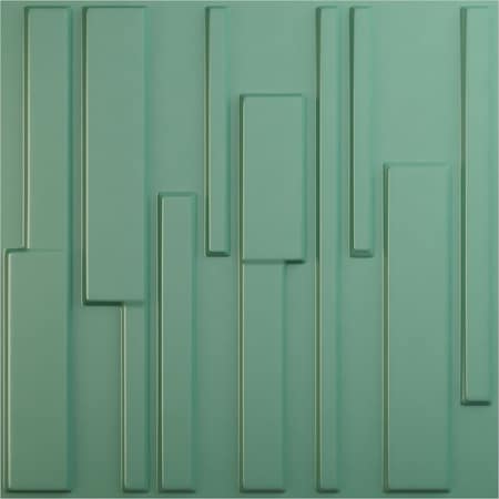 19 5/8in. W X 19 5/8in. H Wigan EnduraWall Decorative 3D Wall Panel Covers 2.67 Sq. Ft.